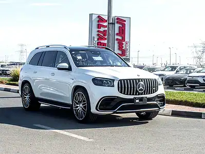 2024 Mercedes-Benz GLS-Class GLS 63 AMG Auction Grade 4.5 White Black