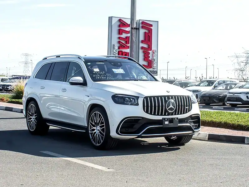 2024 Mercedes-Benz GLS-Class GLS 63 AMG Auction Grade 4.5 White Black