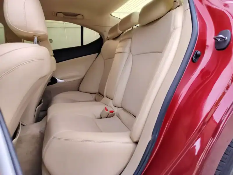 2007 Lexus IS-Series Sport 6 Cylinders Engine Red Beige Sedan GCC Specs