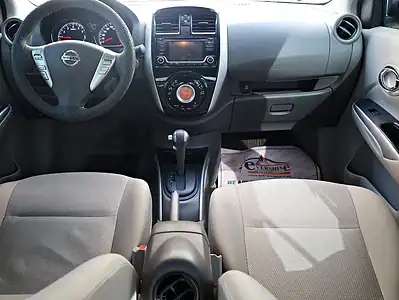 2019 Nissan Sunny Base 4 Cylinder Engine White Beige GCC Specs