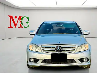 2008 Mercedes-Benz C-Class C250 6 Cylinders Engine Silver Black Sedan