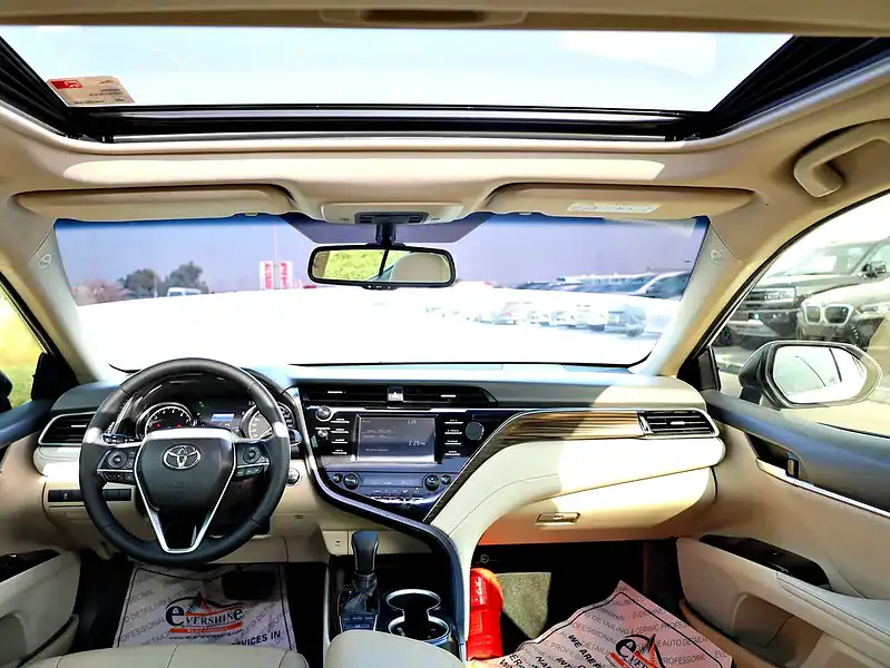 2020 Toyota Camry Grande 6 Cylinders Engine Silver Beige GCC Specs