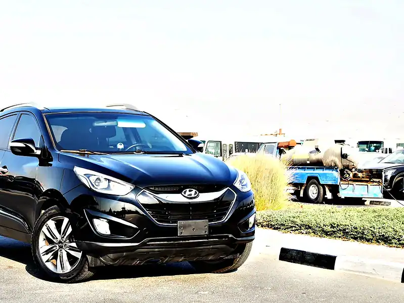 2015 Hyundai Tucson Limited 4 Cylinders Engine Black SUV GCC Specs