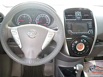 2019 Nissan Sunny Base 4 Cylinder Engine White Beige GCC Specs