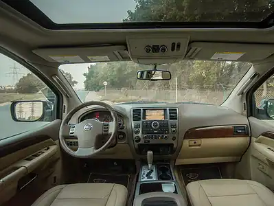 2010 Nissan Armada LE 5.3L 8 Cylinder Engine GCC Specs Grey Beige