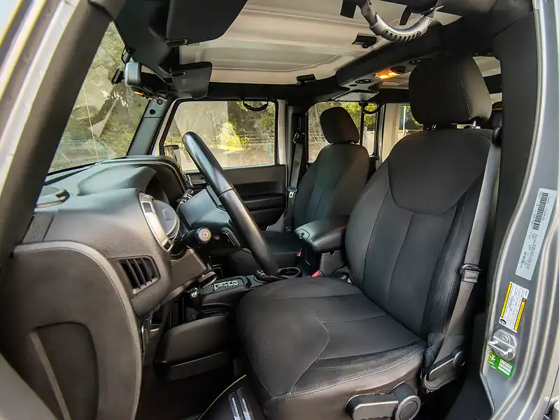 2018 Jeep Wrangler Unlimited Willys Wheeler 3.6L 6 Cylinder Engine Silver Grey