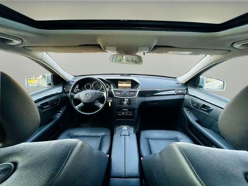 2010 Mercedes-Benz E-Class E 350 6 Cylinders Engine Silver Black Sedan