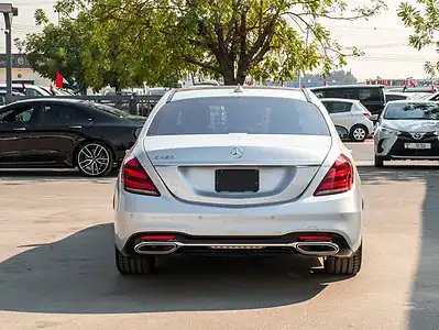 2018 Mercedes-Benz S-Class S 450 in Excellent Condition Silver Black