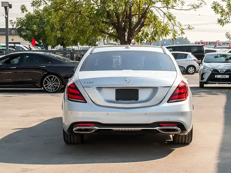 2018 Mercedes-Benz S-Class S 450 in Excellent Condition Silver Black
