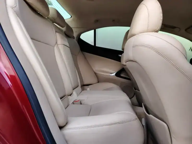 2007 Lexus IS-Series Sport 6 Cylinders Engine Red Beige Sedan GCC Specs