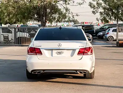 2016 Mercedes-Benz E-Class E400 Hybrid 4.5 B GRADE Clean Title White Black