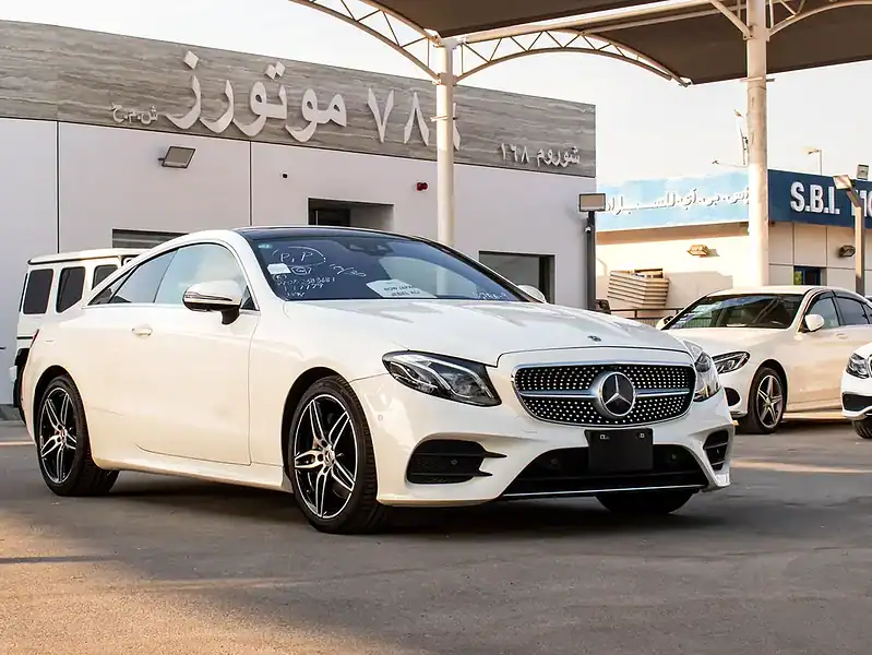 2019 Mercedes-Benz E-Class E450 4Matic Neat and Clean Condition White Red