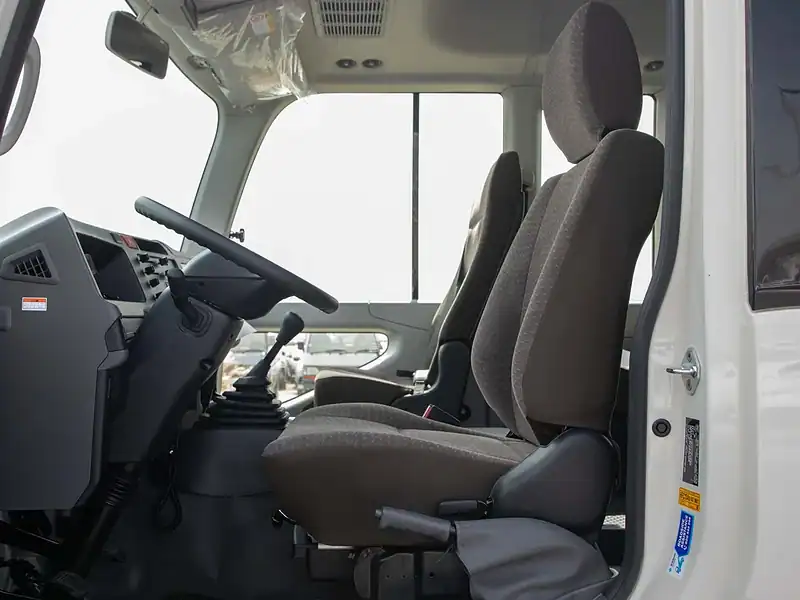 2025 Toyota Coaster HI ROOF 23S D 4.0L MT STD RD White Brown