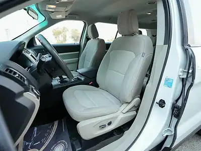 2018 Ford Explorer XLT 3.5L 6 Cylinders Engine 4WD GCC White Beige