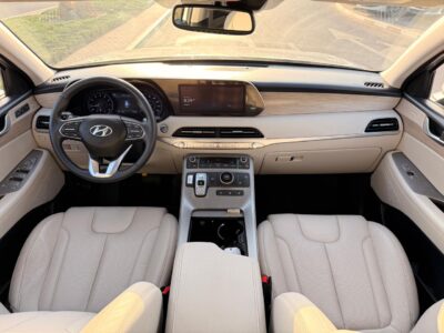 2022 HYUNDAI Palisade SEL 3.8 L V6 Engine Silver White SUV FWD Full Option