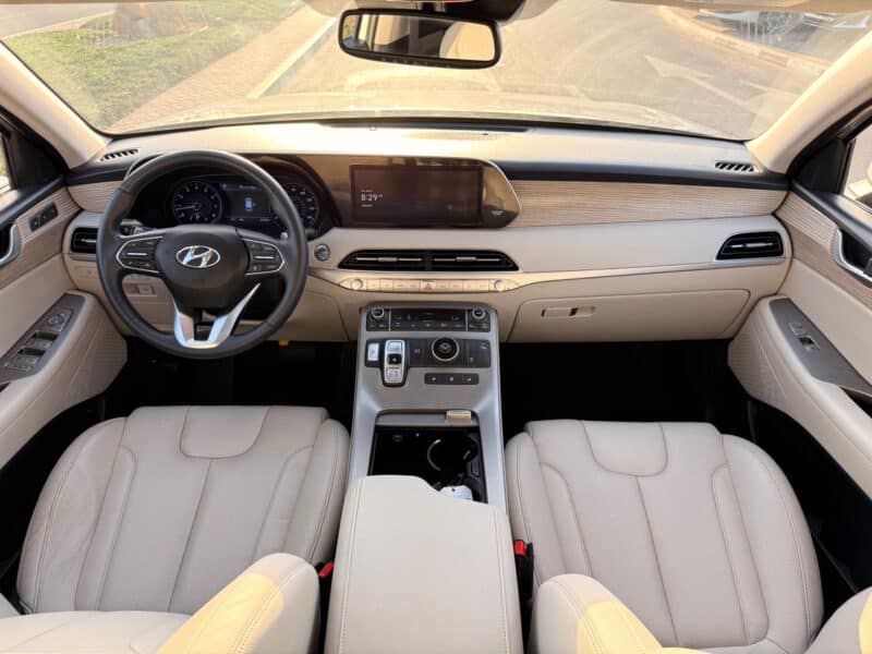 2022 HYUNDAI Palisade SEL 3.8 L V6 Engine Silver White SUV FWD Full Option