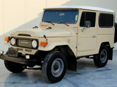 1983 Toyota Land Cruiser Base 6 Cylinders Engine Beige SUV Classic Full Original Condition