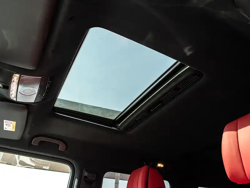 2020 Mercedes-Benz G-Class G 63 AMG 8 Cylinders Engine White Red SUV