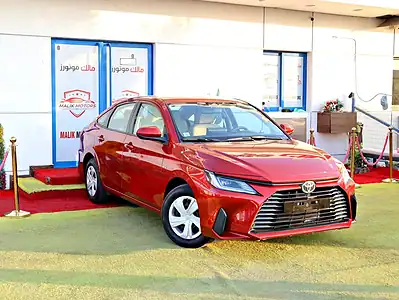 2023 Toyota Yaris S 4 Cylinders Engine Red Beige Sedan GCC Specs