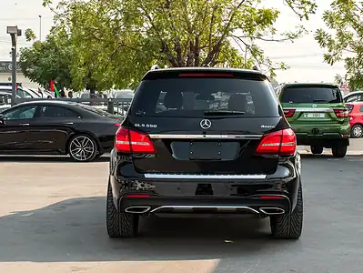 2018 Mercedes-Benz GLS-Class GLS 550 8 Cylinder Engine Black Beige SUV