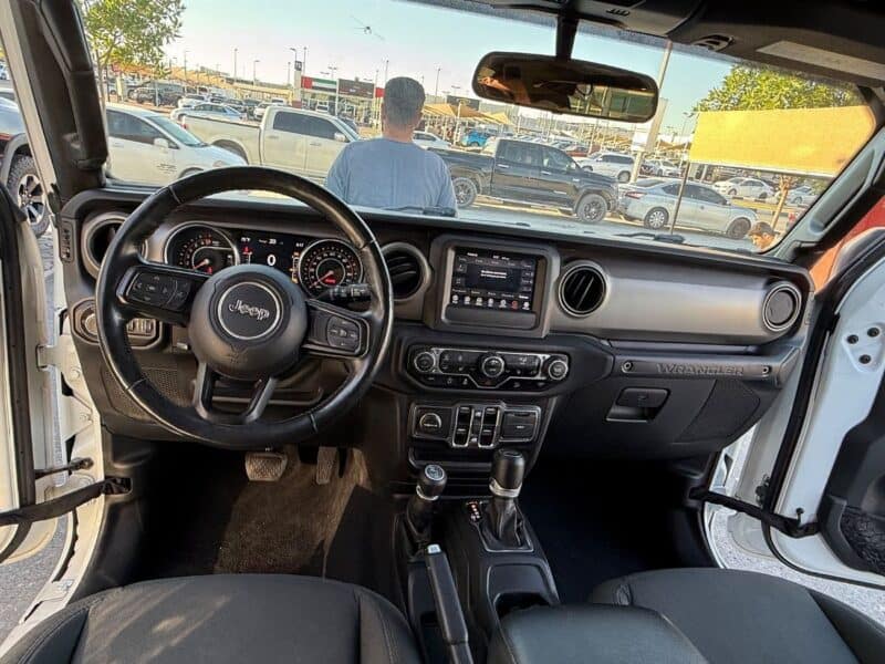 2020 Jeep Wrangler Unlimited Sport S 3.6L A/T RHD White Black