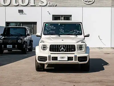 2020 Mercedes-Benz G-Class G 63 AMG 8 Cylinders Engine White Red SUV