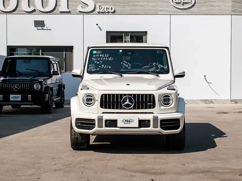 2020 Mercedes-Benz G-Class G 63 AMG 8 Cylinders Engine White Red SUV