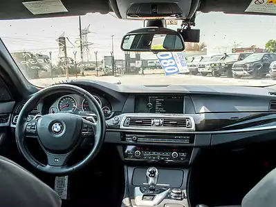 2012 BMW M5 Standard 8 Cylinders Engine White Black Sedan