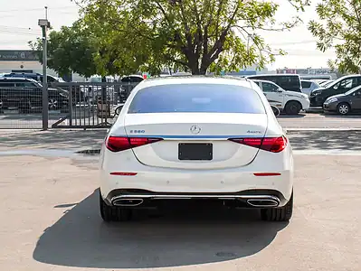 2022 Mercedes-Benz S-Class S 580 4Matic 8 Cylinders Engine White Black Sedan