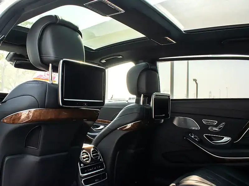 2015 Mercedes-Maybach S-Class Other 8 Cylinder Engine White Black Sedan