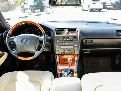 1998 Lexus LS-Series Other 6 Cylinders Engine Black Beige Sedan