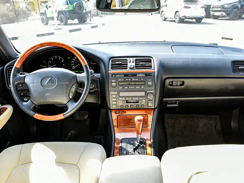 1998 Lexus LS-Series Other 6 Cylinders Engine Black Beige Sedan