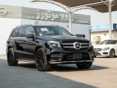 2018 Mercedes-Benz GLS-Class GLS 550 8 Cylinder Engine Black Beige SUV