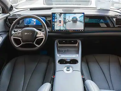 2025 BYD SEALION 06 DM-i Hybrid 4 Cylinder Engine White Black SUV