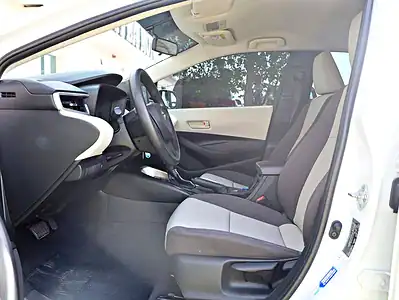 2021 Toyota Corolla XLI 4 Cylinders Engine White Beige Sedan GCC Specs