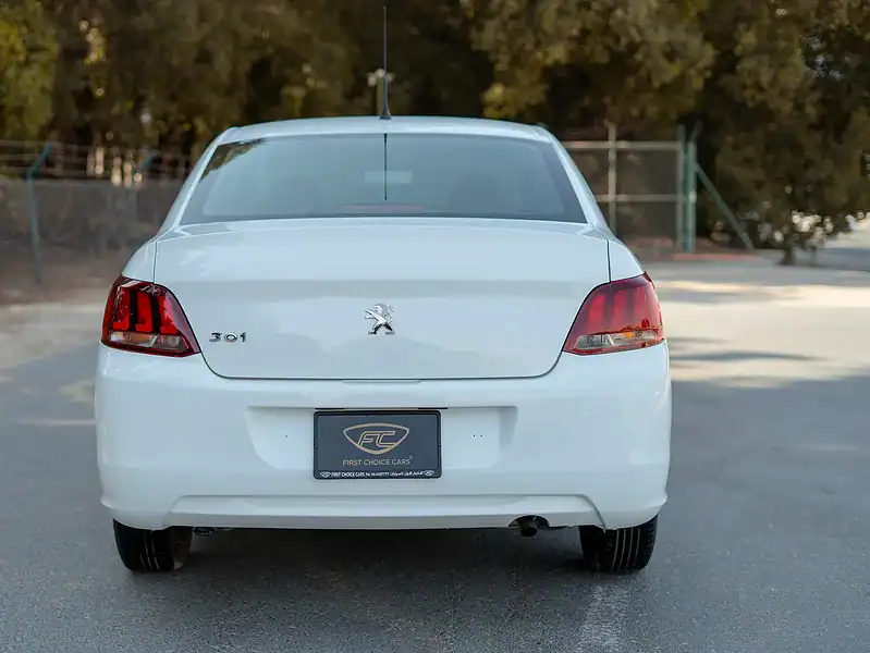 2021 Peugeot 301 Allure 1.6L 4 Cylinder Engine GCC Specs White Grey