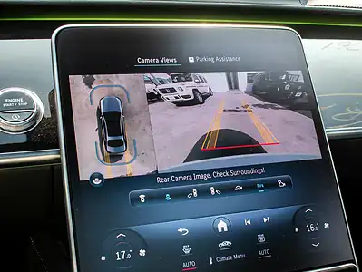 2022 Mercedes-Benz S-Class S 580 4Matic 8 Cylinders Engine White Black Sedan