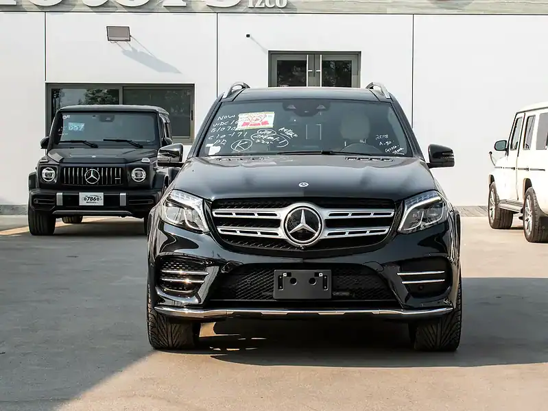 2018 Mercedes-Benz GLS-Class GLS 550 8 Cylinder Engine Black Beige SUV