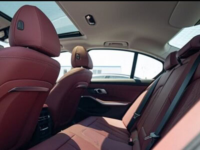 2024 BMW BMW B3 3.0L Twin-Turbocharged Inline-6 White Red Sedan