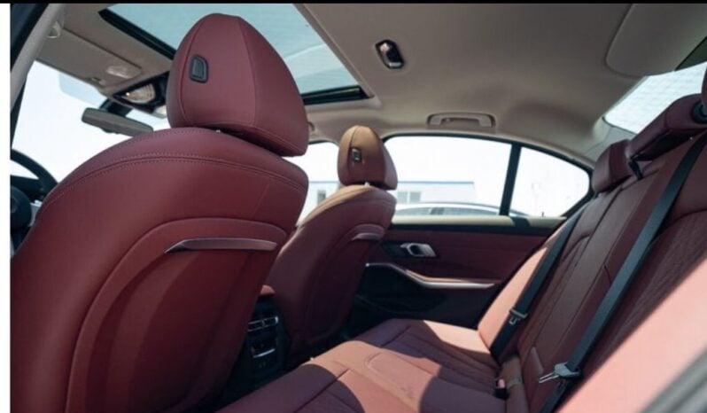 2024 BMW BMW B3 3.0L Twin-Turbocharged Inline-6 White Red Sedan