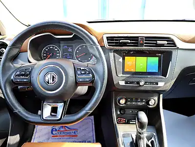 2019 MG ZS Luxury 4 Cylinders Engine Orange Brwon SUV GCC Specs