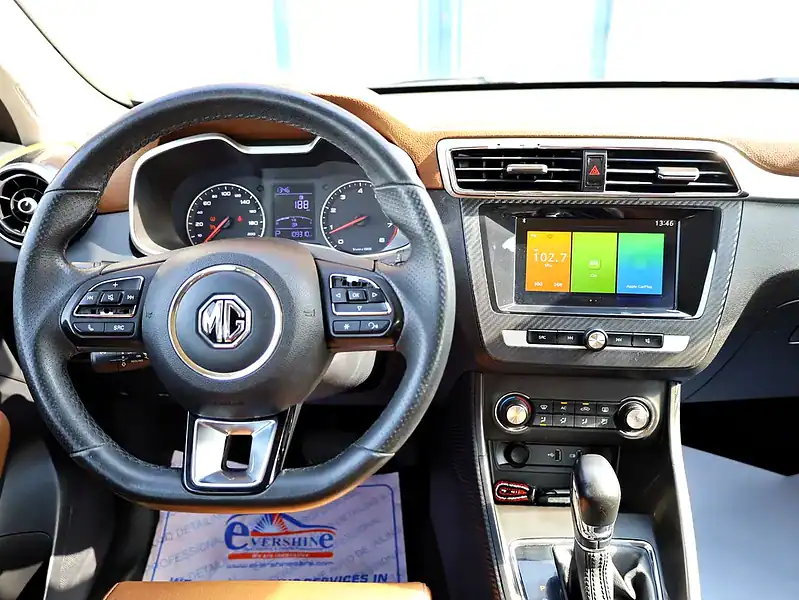 2019 MG ZS Luxury 4 Cylinders Engine Orange Brwon SUV GCC Specs