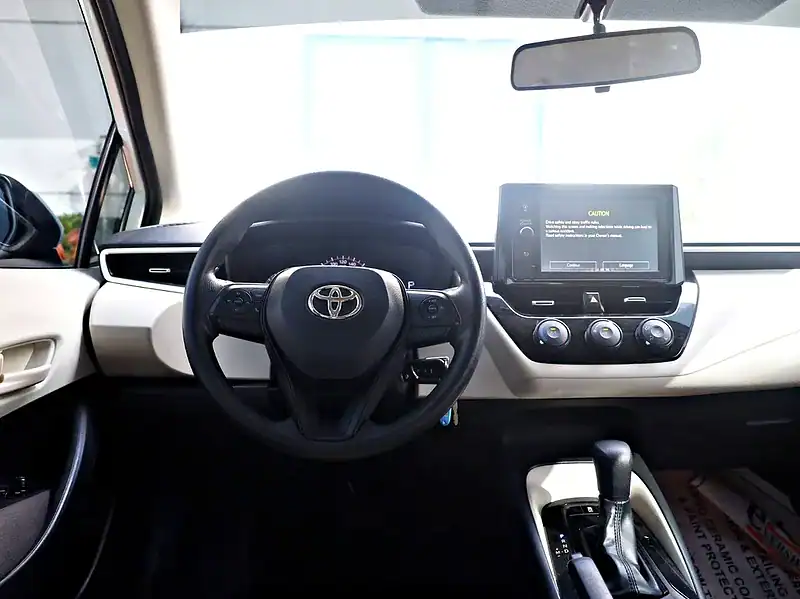 2021 Toyota Corolla XLI 4 Cylinders Engine White Beige Sedan GCC Specs