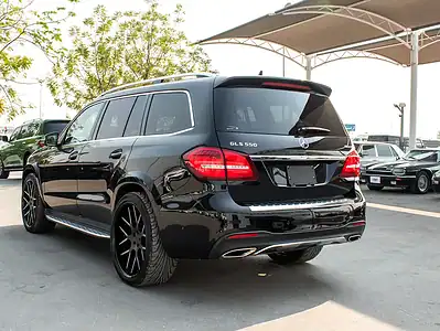 2018 Mercedes-Benz GLS-Class GLS 550 8 Cylinder Engine Black Beige SUV