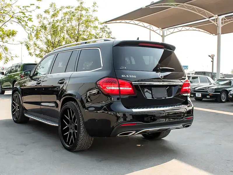 2018 Mercedes-Benz GLS-Class GLS 550 8 Cylinder Engine Black Beige SUV