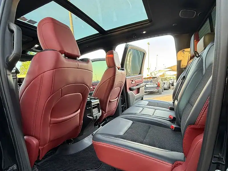 2019 RAM 1500 Rebel Crew Cab 5.7L 8 Cylinders Engine Petrol Black Red