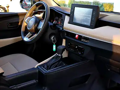 2023 Toyota Yaris S 4 Cylinders Engine Red Beige Sedan GCC Specs