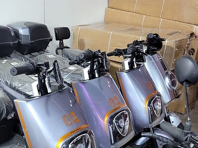 Electric Scooter 60 Volt Battery 50 KM Range with 60 Speed