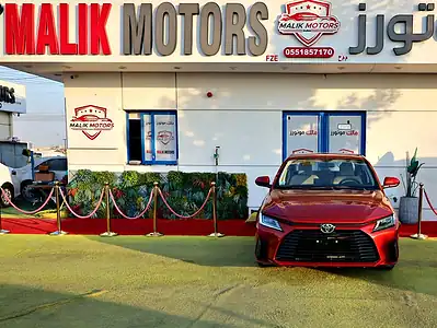 2023 Toyota Yaris S 4 Cylinders Engine Red Beige Sedan GCC Specs