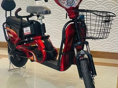 Electric Scooter 48 Volt Battery AMP 12 Red Color